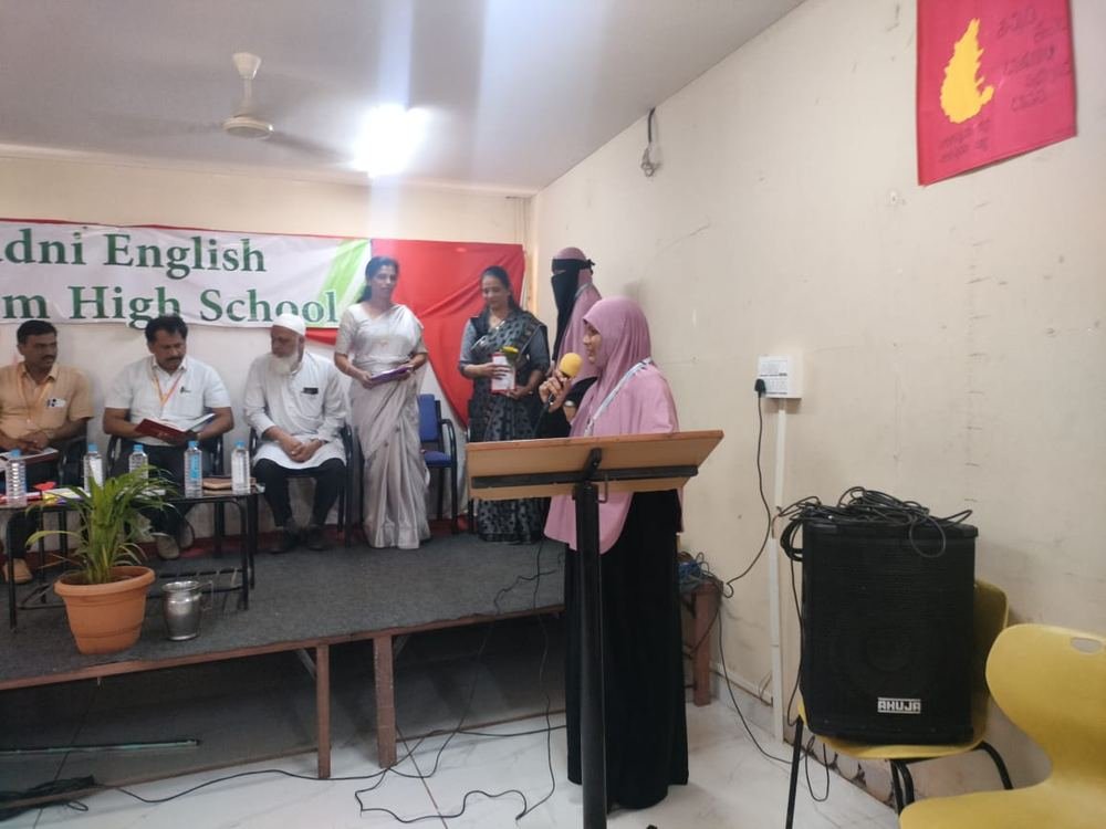 Kannada language workshop, award ceremony